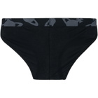 Vivienne Westwood Black Orb Waistband Briefs
