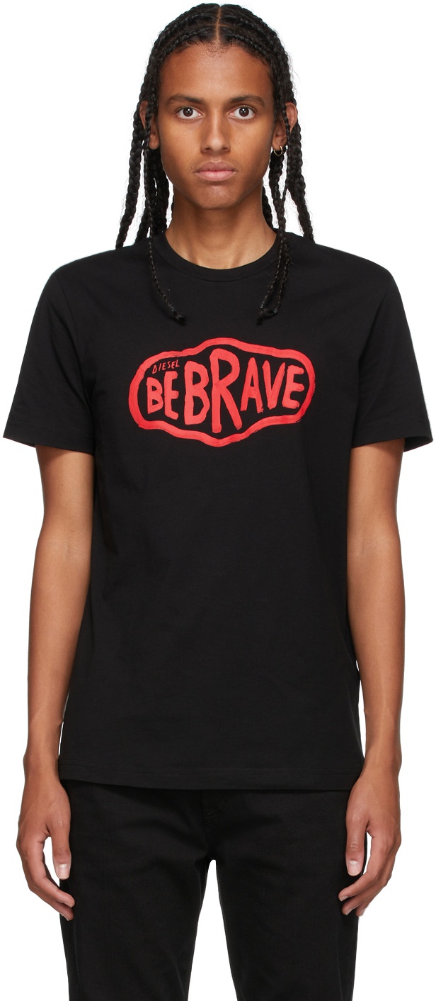 Photo: Diesel Black 'Be Brave' T-Shirt