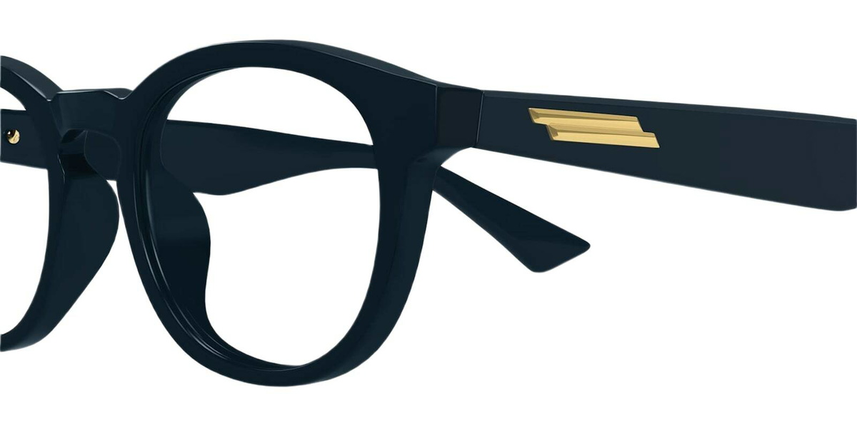 Bottega Veneta Eyewear Bv1339ok-004 - Blue Rx / Asian Fit Glasses