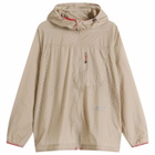 and wander Men's x Altra Ventilation Wind Jacket in Beige