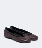Dries Van Noten Leather ballet flats