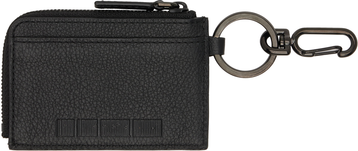 LGN Louis Gabriel Nouchi Black Brief Card Holder
