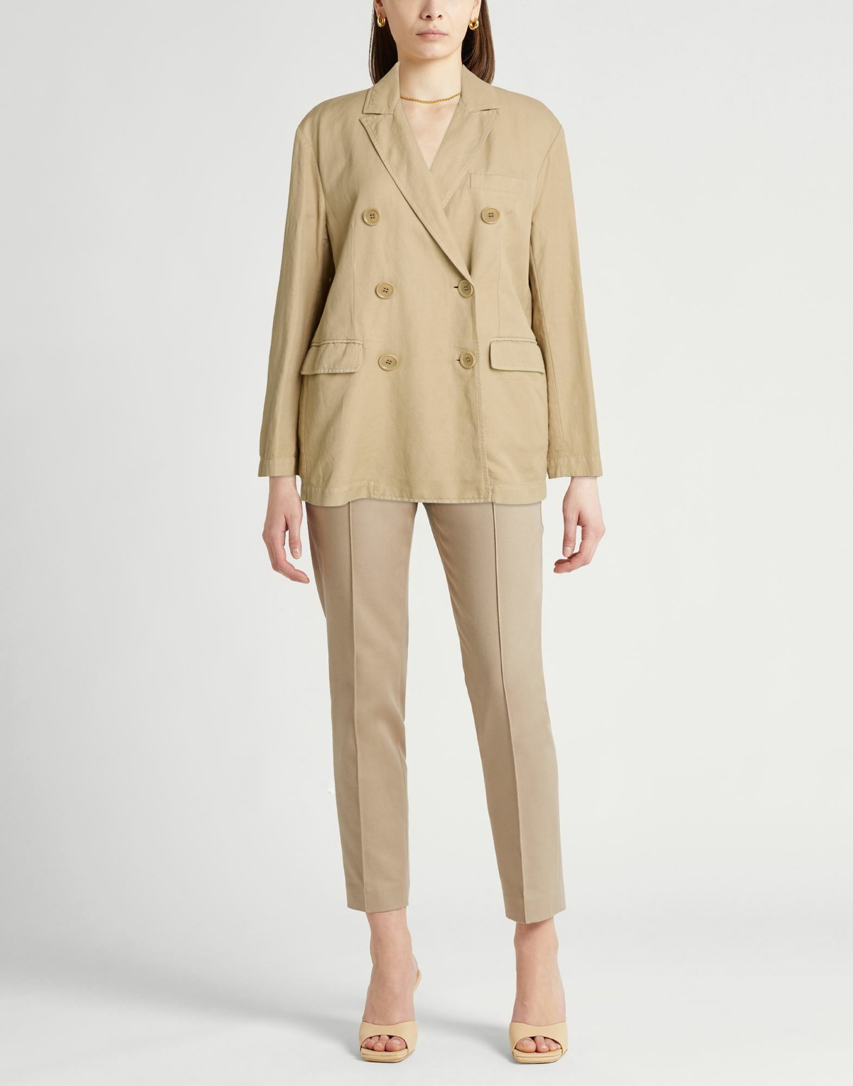 Aspesi Womens Blazer in Beige