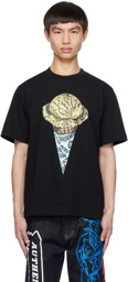 ICECREAM Black Cone T-Shirt