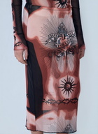 Jean Paul Gaultier Re-Edition Safe Sex Tattoo Long Skirt