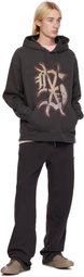 Ksubi Black Inversed Synthesis Sweatpants