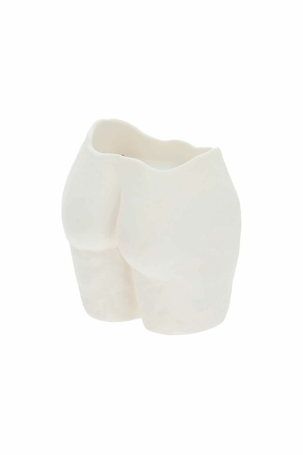 ANISSA KERMICHE popotin candle White