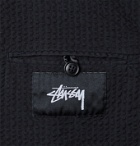 Stüssy - Unstructured Cotton-Seersucker Blazer - Black