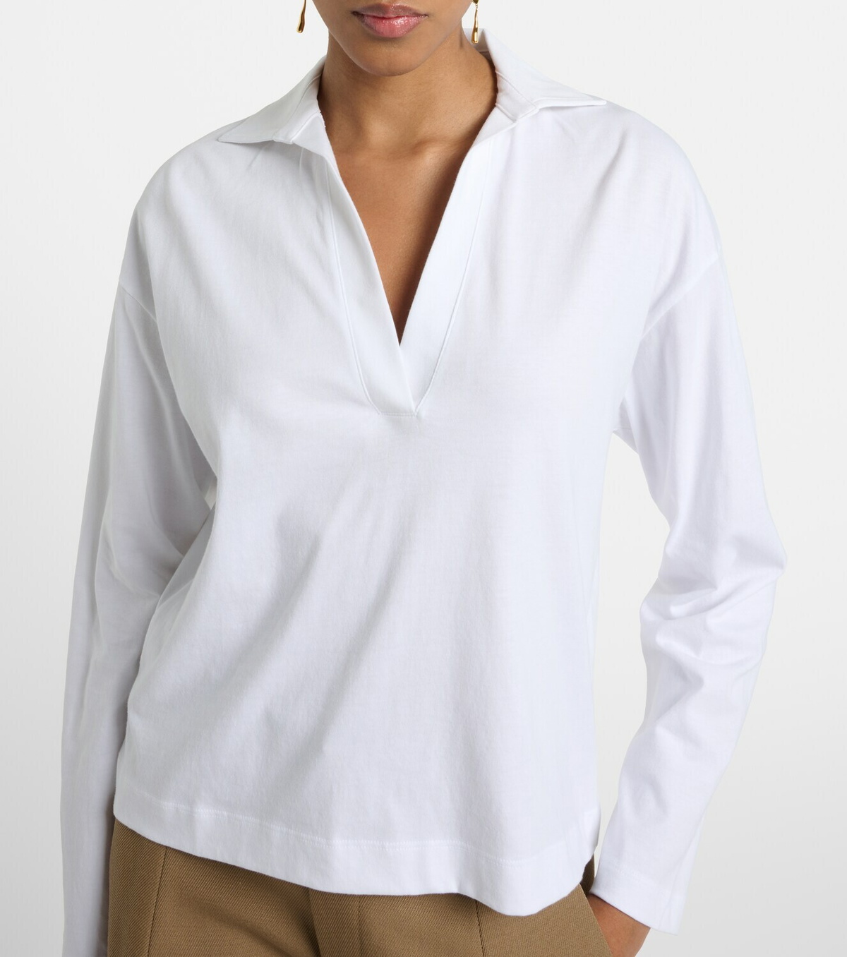 Vince Cotton polo shirt