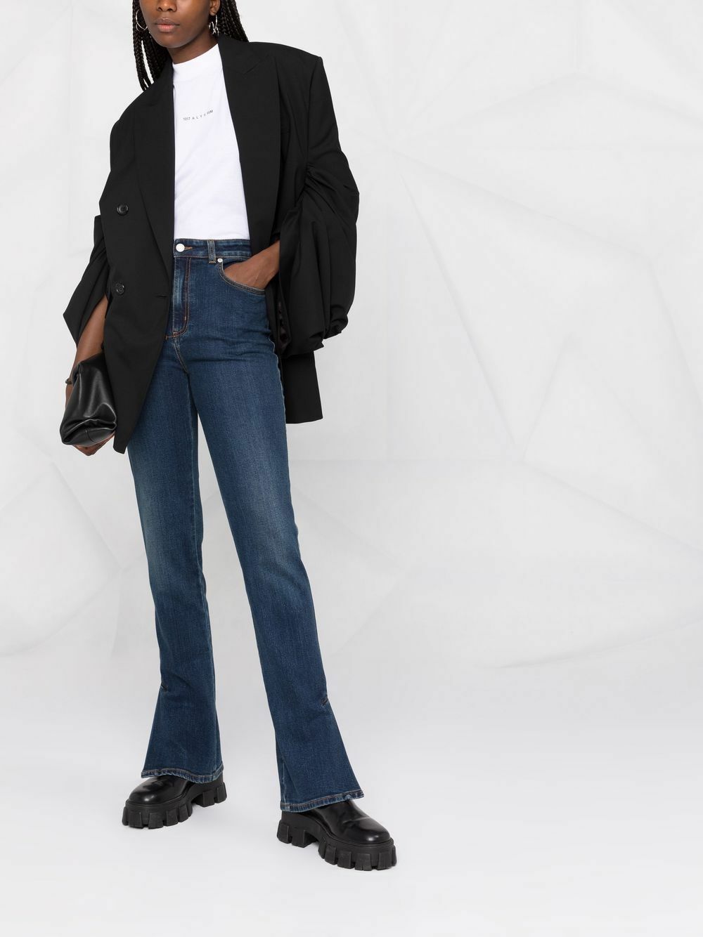 ALEXANDER MCQUEEN - Denim Cotton Jeans