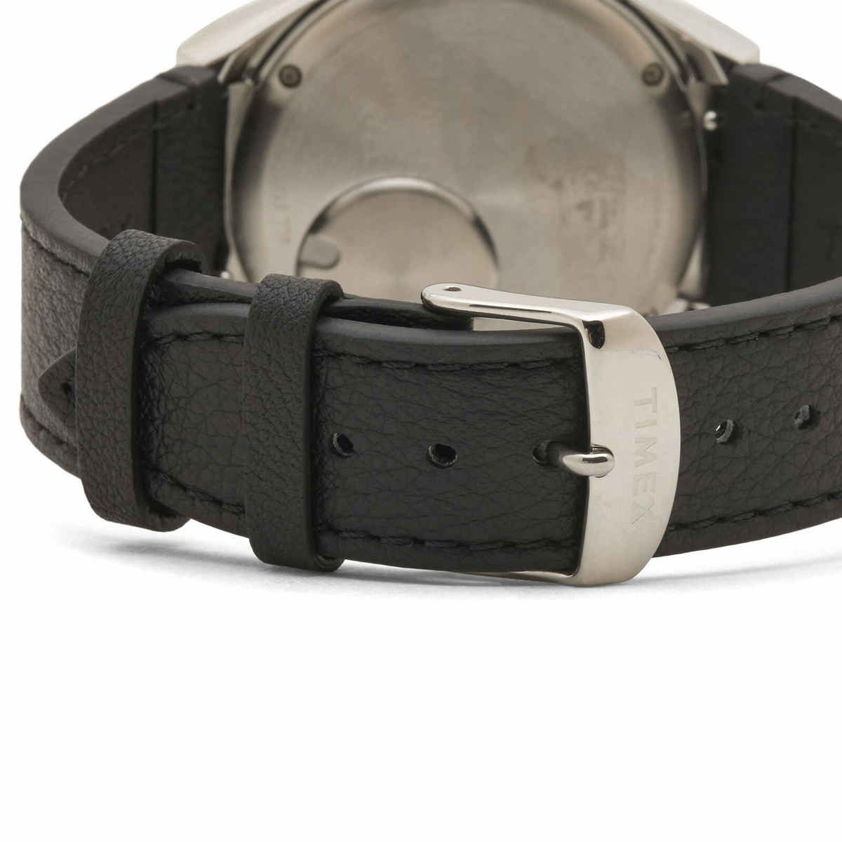 Timex x Peanuts Q Chrono Watch in Silver/Black 