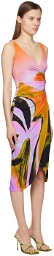 Louisa Ballou Multicolor Summer Solstice Midi Dress