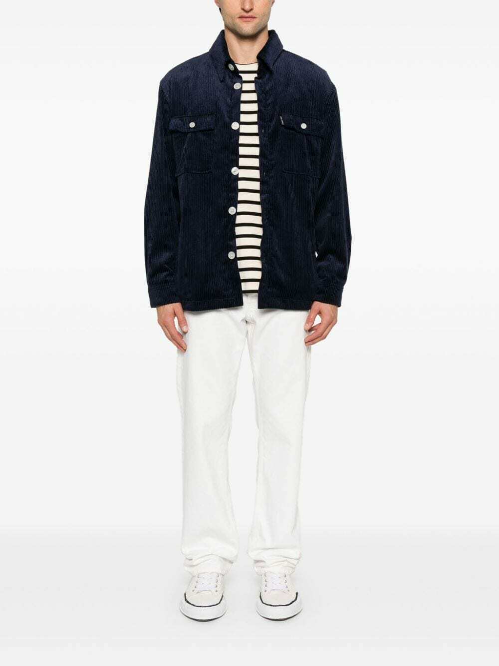 FAMILY FIRST - Brushed Effect Shirt Jacket