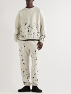 NOMA t.d. - Hand-Dyed Splattered Sweatshirt - Neutrals