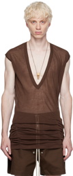 Rick Owens Brown Dylan T-Shirt