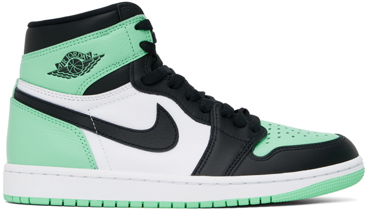 Photo: Nike Jordan Green Air Jordan 1 Retro High OG Sneakers