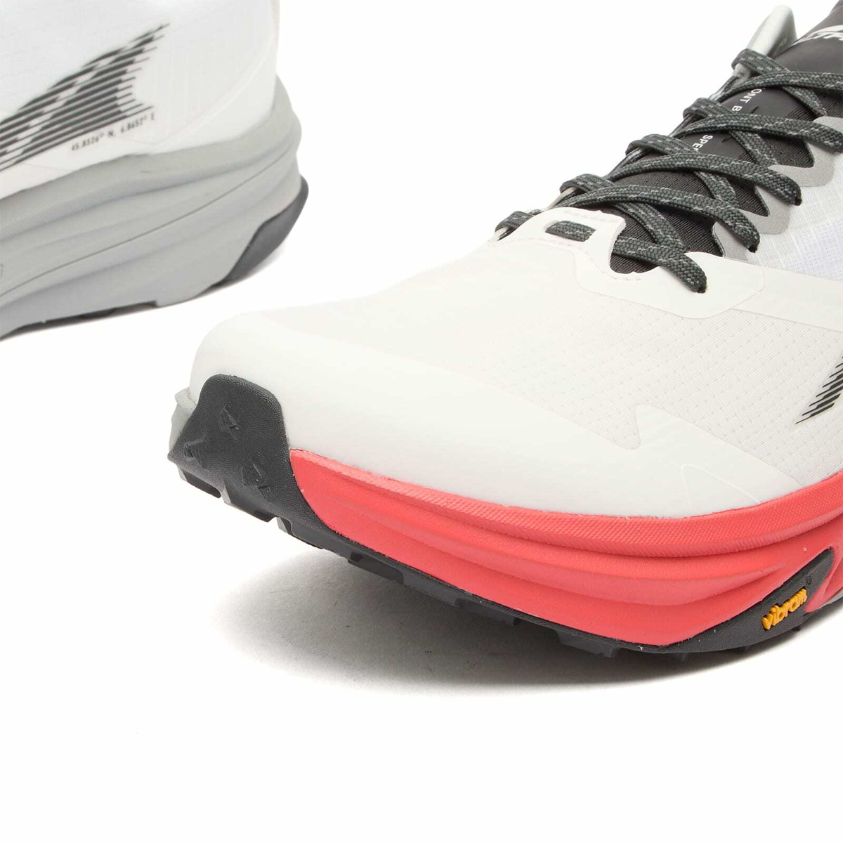 Altra Men's Mont Blanc Speed Sneaker in White/Coral