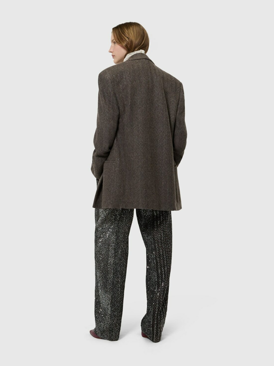 Missoni - Peak-lapel blazer, Women, Brown