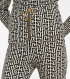 Balmain - Monogram high-rise leggings