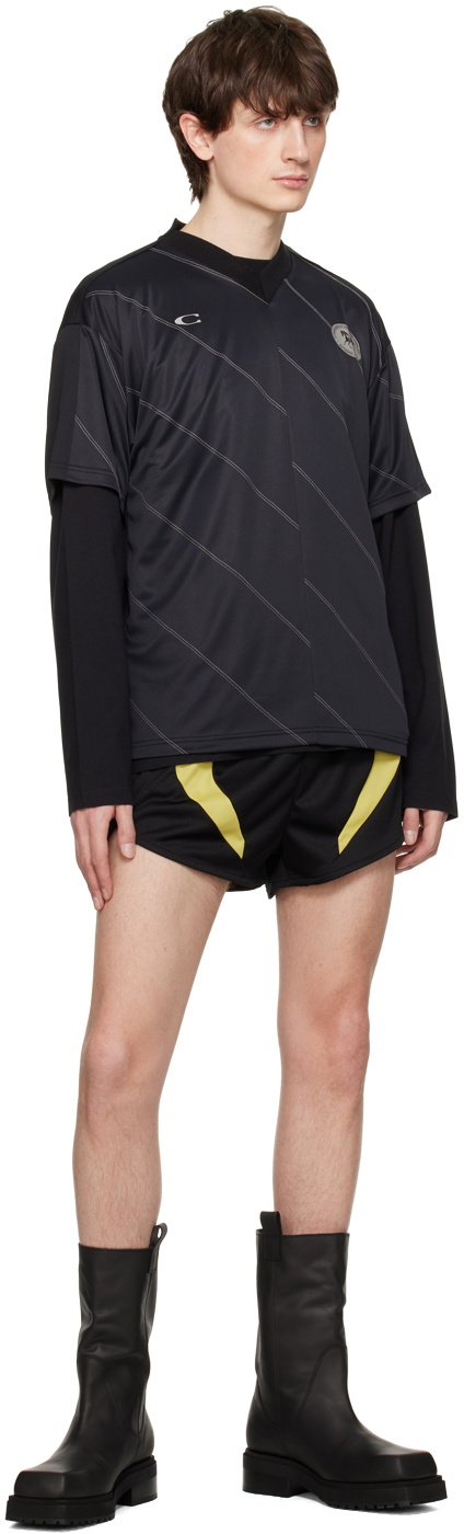Commission Black Soccer T-Shirt