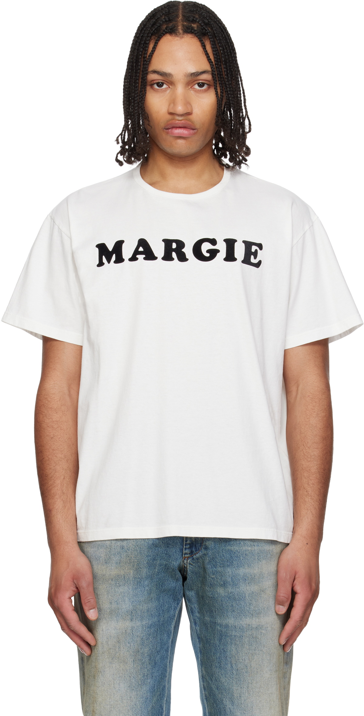 MM6 Maison Margiela Black Rasterised Zip Long Sleeve T-Shirt MM6