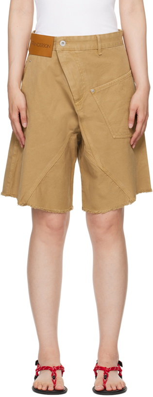 Photo: JW Anderson Tan Twisted Shorts