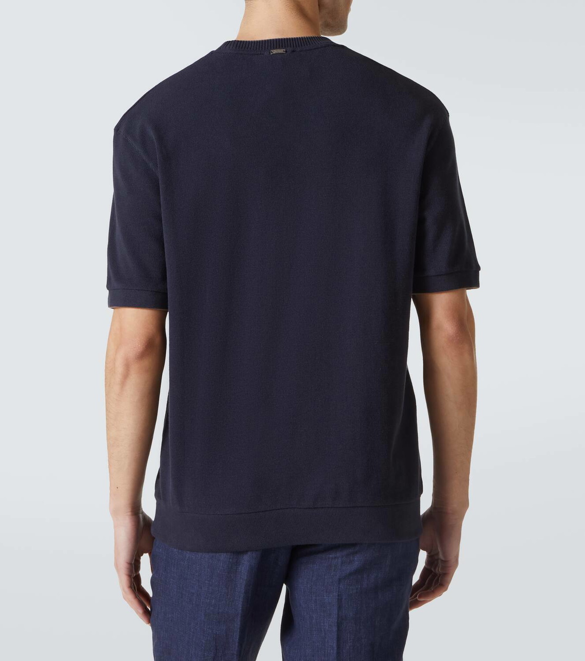Herno Waffle-knit cotton sweater