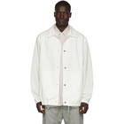 Jil Sander Off-White Essential Coach Jacket