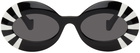 Loewe Black Oversized Sunglasses