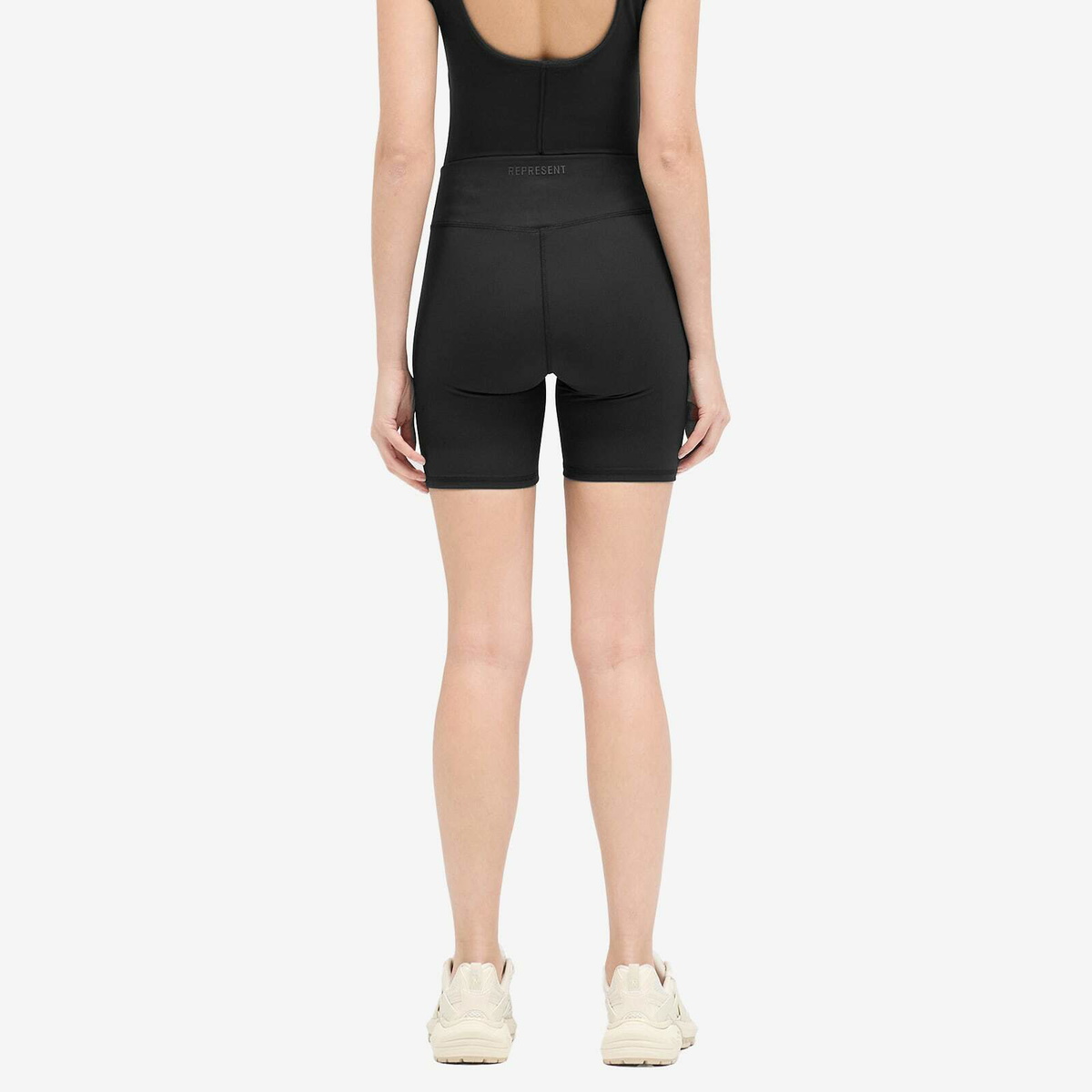 Represent Women's Bike Cycling Shorts in Jet Black