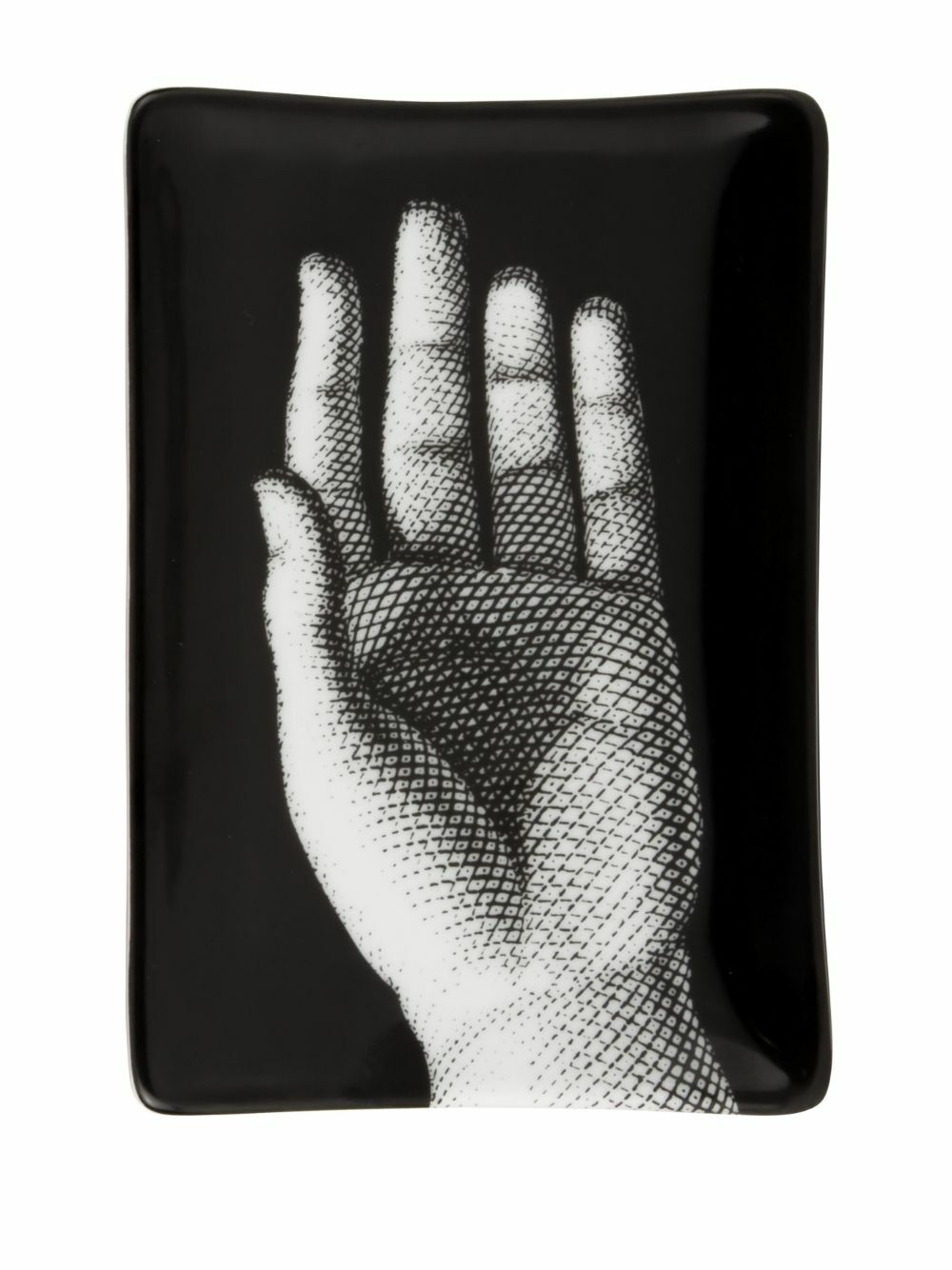 Fornasetti Black Mano Porcelain Ashtray
