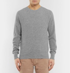 TOM FORD - Waffle-Knit Mélange Cashmere Sweater - Men - Gray