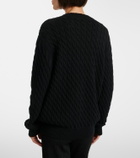 The Row Orus cable-knit cotton and linen sweater