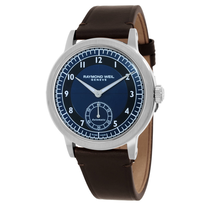 Photo: Raymond Weil Millesime Automatic Blue Dial Mens Watch 2930-STC-05502