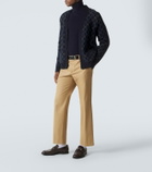 Gucci GG wool and cashmere jacquard cardigan