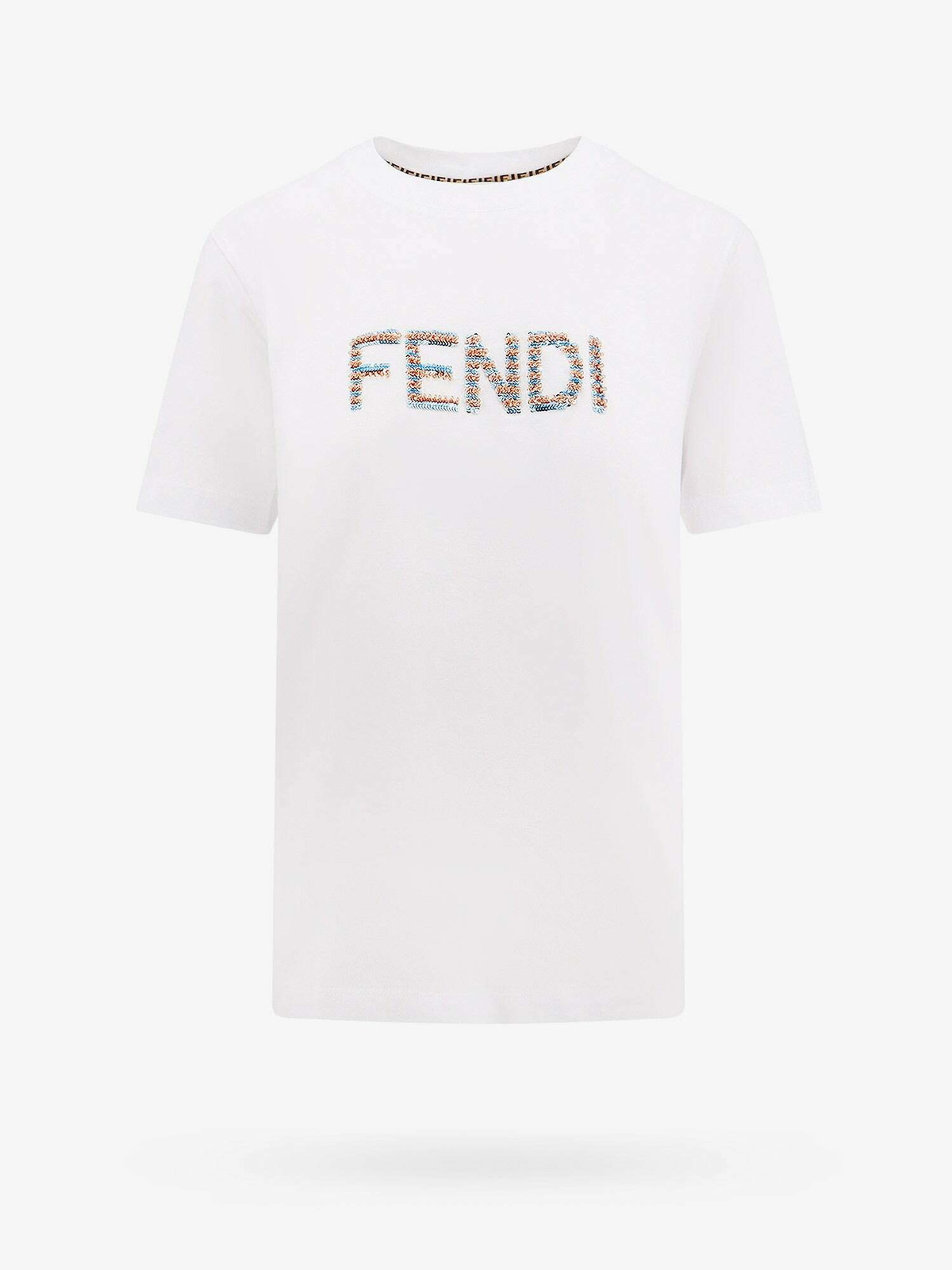 Fendi T Shirt White Womens Fendi