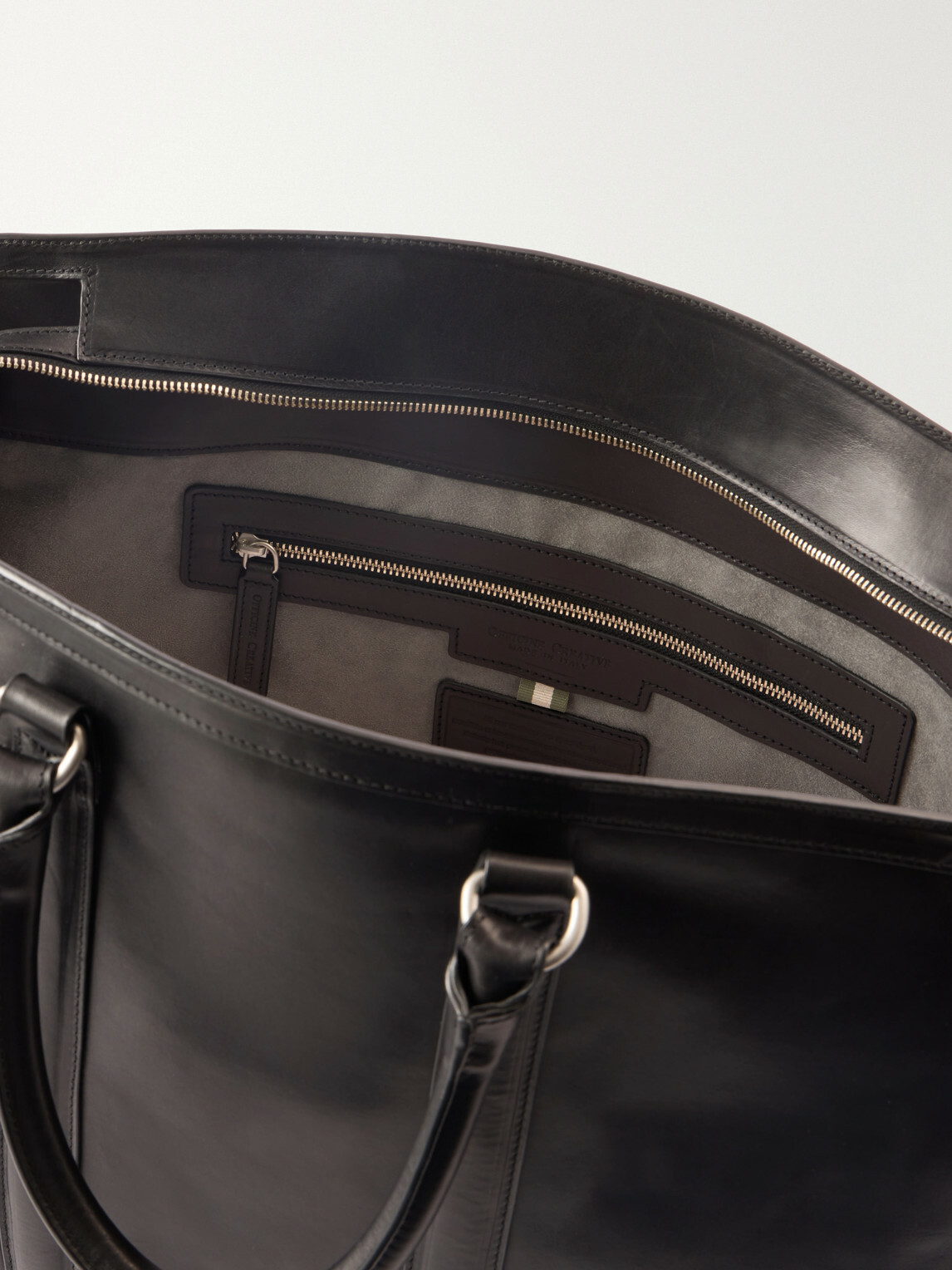 Officine Creative - Quentin 009 Leather Weekend Bag