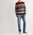 Polo Ralph Lauren - Striped Cotton and Linen-Blend Sweater - Multi