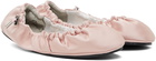 Rombaut Pink Aura Ballerina Flats