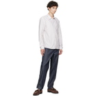 A.P.C. Beige & White New Greg Shirt