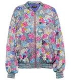 Isabel Marant Adeline silk-blend bomber jacket