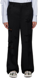 Doublet Black Destroyed Trousers
