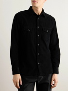 TOM FORD - Cotton-Corduroy Western Shirt - Black