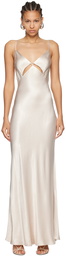 BEC + BRIDGE Beige Margaux Maxi Dress