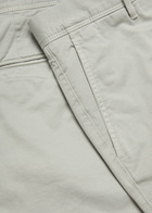 Slowear Slim-leg Stretch-cotton Trousers Light Grey