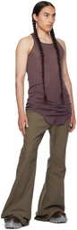 Rick Owens Purple Basic Tank Top