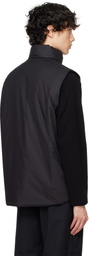 Goldwin Black WINDSTOPPER BY GORE-TEX LABS Puffy Vest