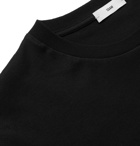 SSAM - Sea Island Cotton-Jersey T-Shirt - Black