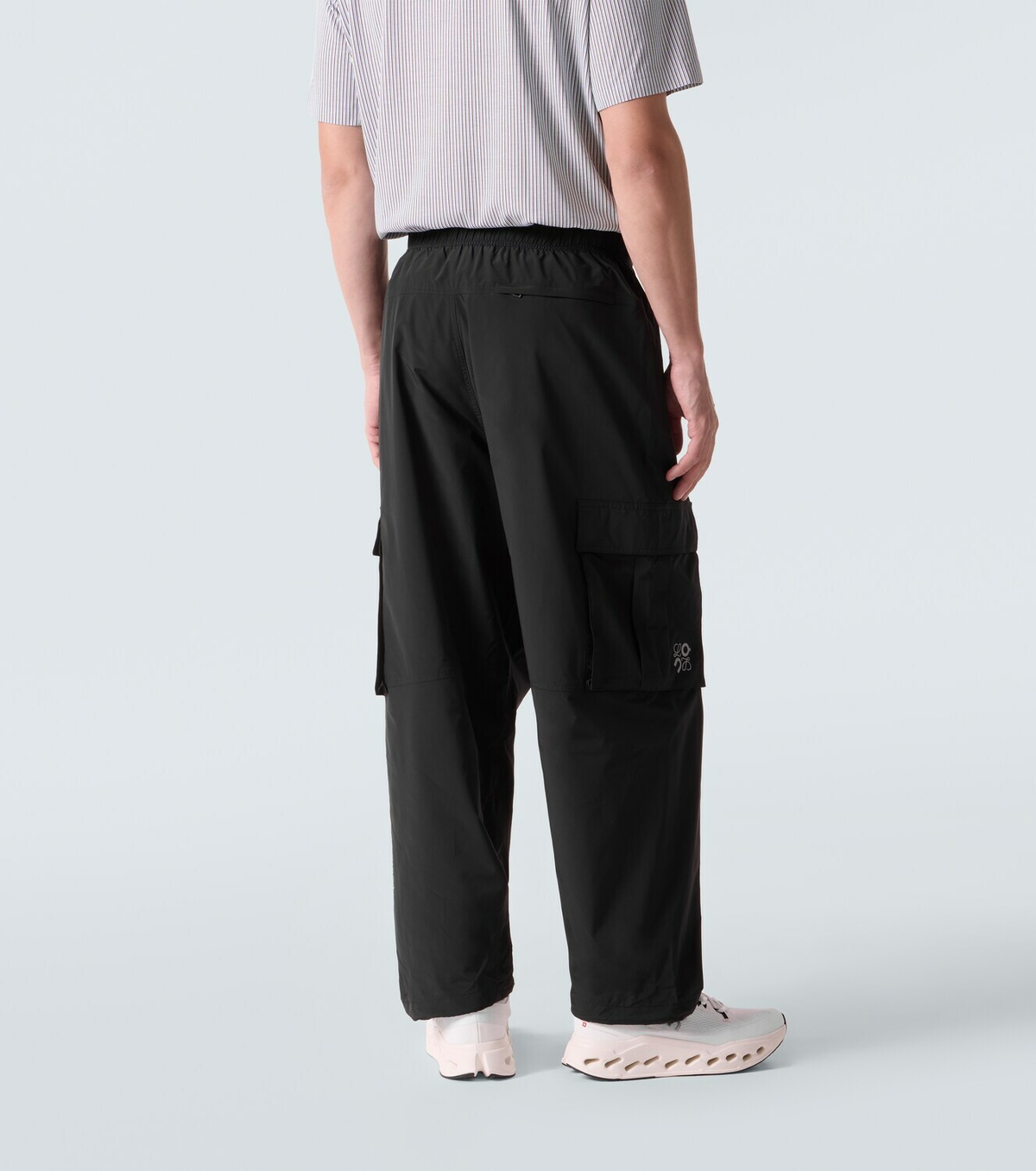Loewe x On belted technical cargo pants