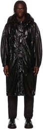 Chen Peng SSENSE Exclusive Black Double Layer Coat